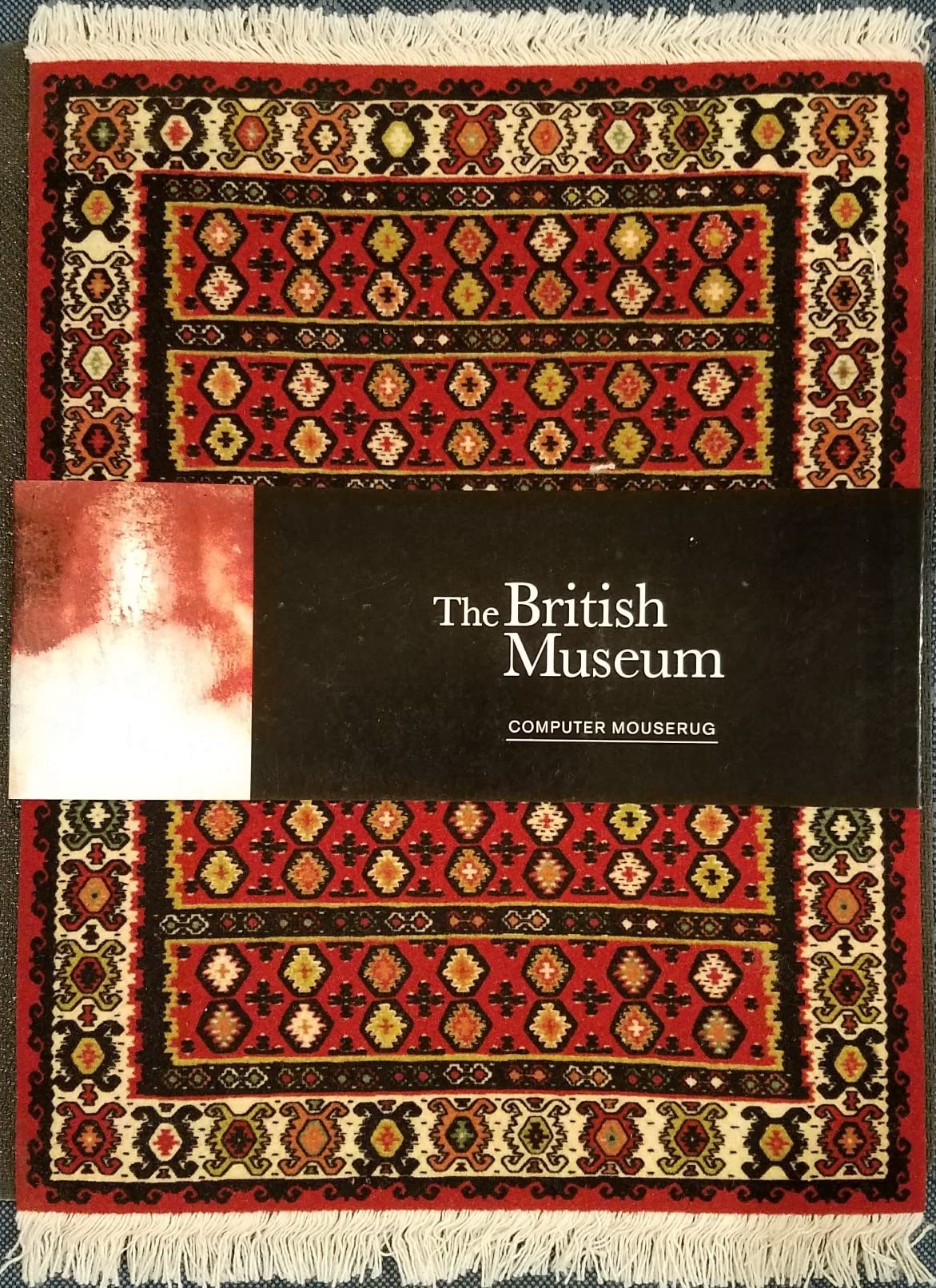 lextra pirot carpet mouserug 10.25" x 7.125" mouse rug british museum