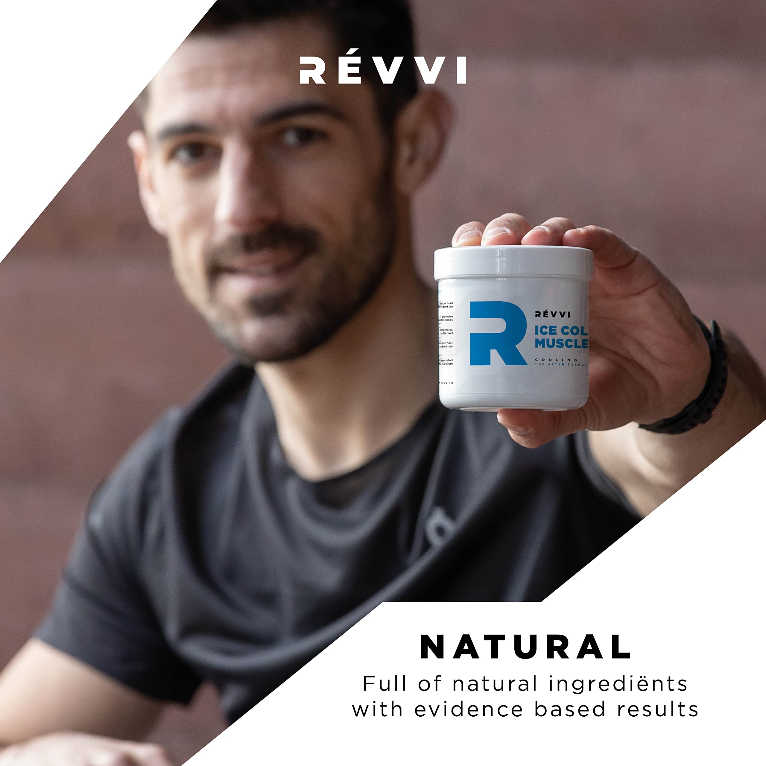 GEL MUSCULAIRE REFROIDISSANT/Apaise les douleurs musculaires aiguës/Soulage l'enflure et l'inflammation/Emballé avec des ingrédients naturels/Pompe à pression conviviale / 500ML