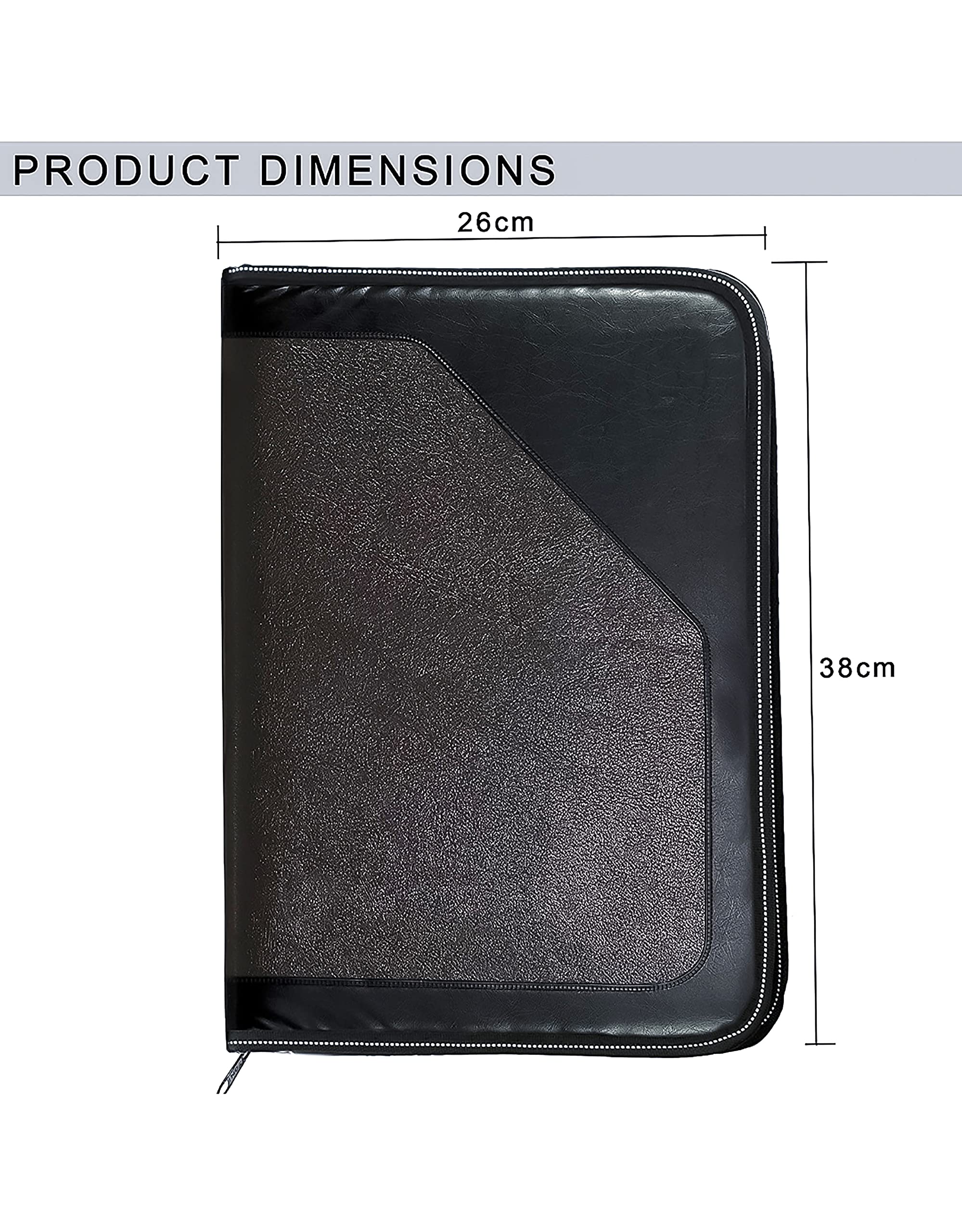 HUGE 80冊 NIVIZEN PU Leather Multipurpose 24 Sleeve Zip File Folders to