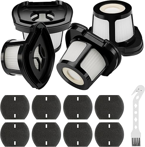 Improvedhand Reemplazo del filtro de vacío 2390A 2284W para filtro de borrador de pelo de mascotas Bi-ssell 2390, 2389, 2284W Comparar con las