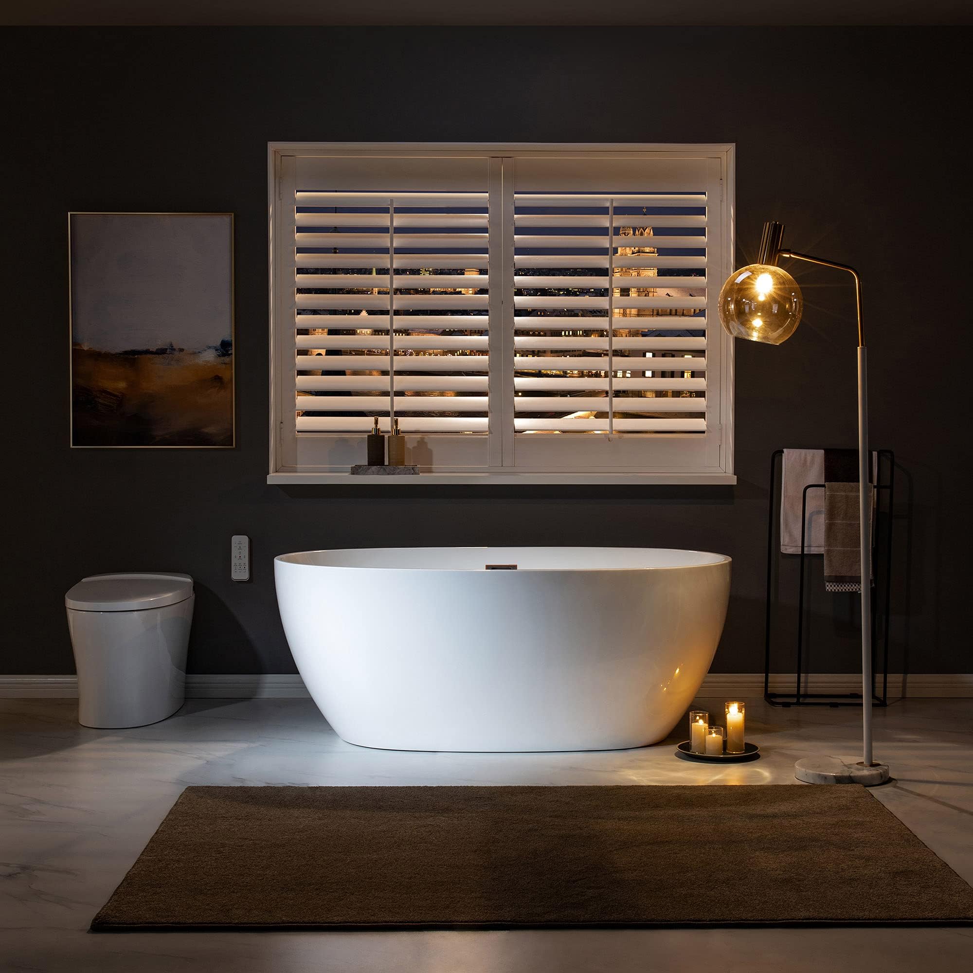 BTA1518-ORB-Drain &O Bathtub, Oil-Rubbed Bronze