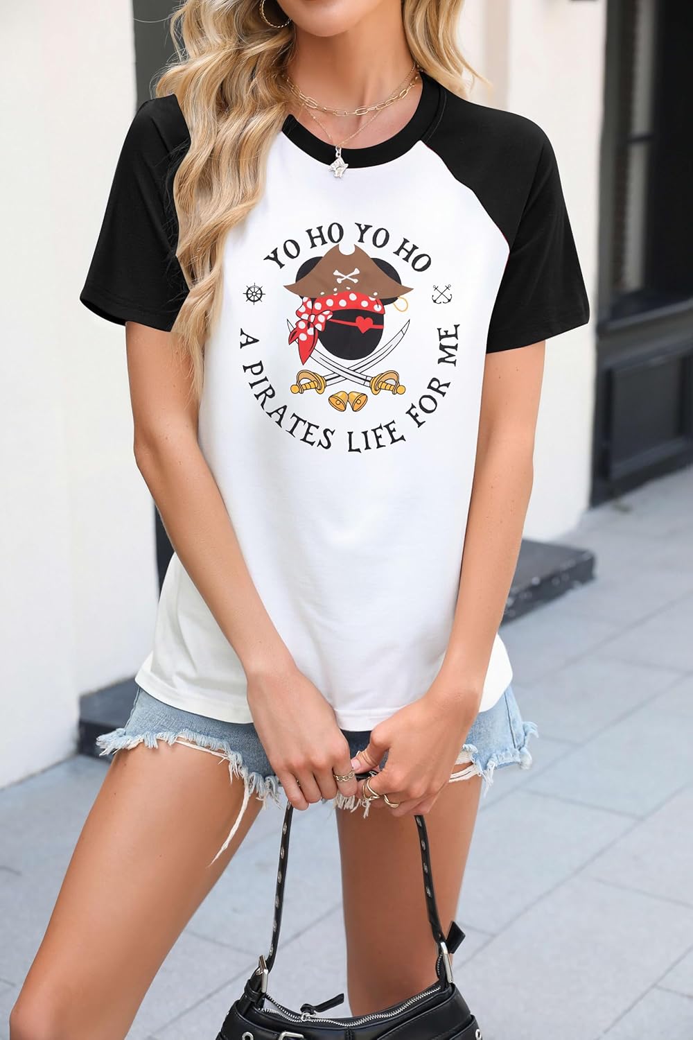 Pirate Shirts Women Yo Ho Yo Ho A Pirate Life for Me Shirt Cruise Tshirt Family Trip Tee Top - Image 3