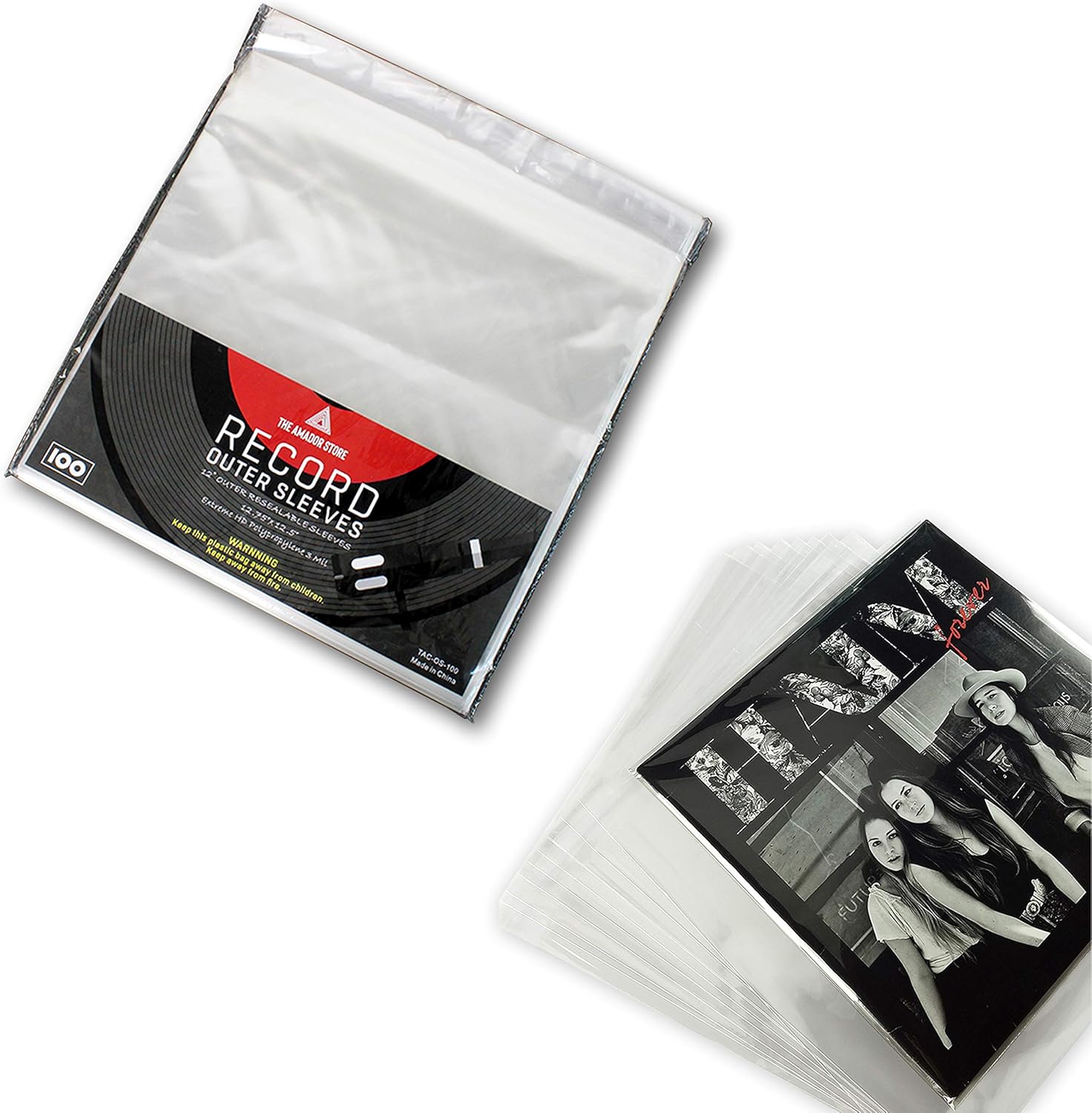 Onе-Dау Sаlе: Uр tо 70% оƒƒ The Amador’s Store Vinyl Record Outer Sleeve 100pcs - Clear Plastic Protective LP Outer Sleeves – Made of Premium Polyethylene - Outer Resealable Sleeves for Storing Records and Albums Onе-Dау Sаlе: Uр tо 70% оƒƒ The Amador’s Store Vinyl Record Outer Sleeve 100pcs - Clear Plastic Protective LP Outer Sleeves – Made of Premium Polyethylene - Outer Resealable Sleeves for Storing Records and Albums
