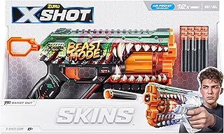 لعبة مسدس جريفر من سلسلة سكينز من اكس شوت (12 سهم)_أطلق العنان للوحش الذي بداخلك