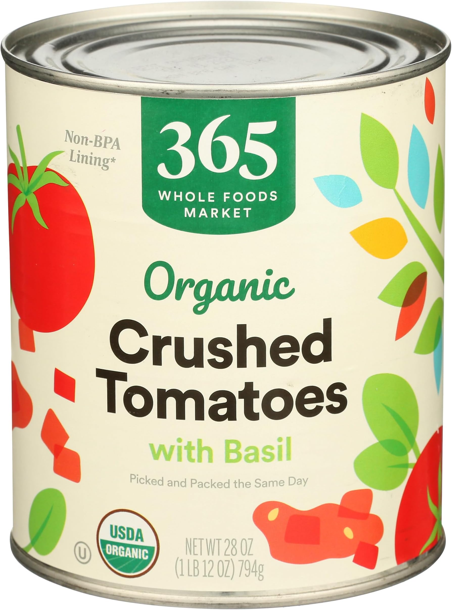 SMT San Merican Tomato, Crushed Tomatoes, 28 oz Canned