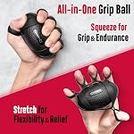 FitBeast Grip Strength Trainer, kit de renforcement de poignée - 6 Pack avec renfort d'avant-bras réglable de résistance, exercise de l'avant et boules de massage pour la thérapie des mains, entraînement de la poignée