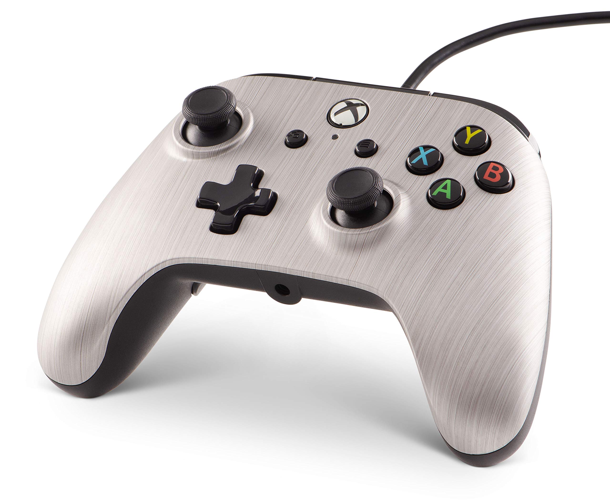 PowerA Manette filaire pour Xbox One - Aluminium brossé