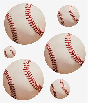 Baseball Stickers for Journaling, Cardmaking, Arts and Crafts - 12 Pieces