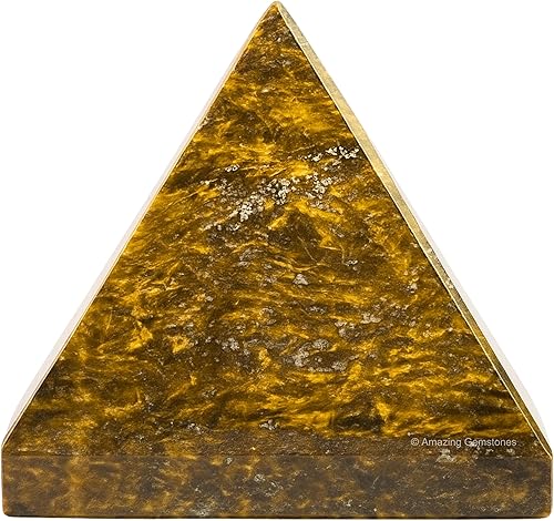 Miniatura 418 de Amazing Gemstone Lapis Lazuli Pyramid Crystal Healing Stones - 2" Great Pyramid Figurine of Natural Stone Pyramid for Meditation, Reiki, Chakra