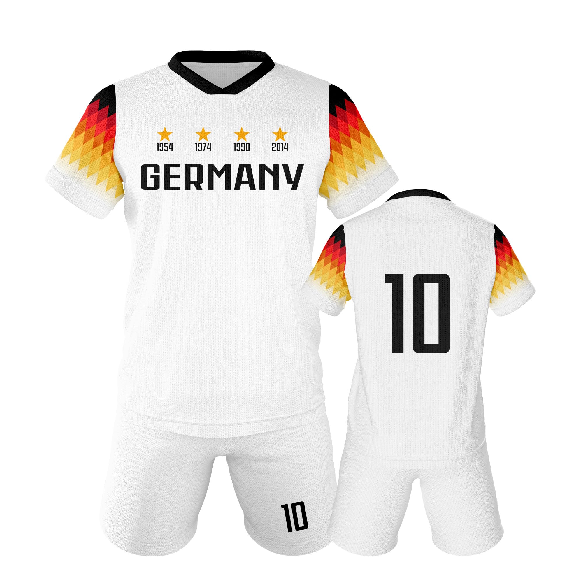 Soccer Jersey Kit Kids #7#10 National Team Boys Soccer Jersey/Shorts