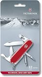 Victorinox Couteau Suisse Tinker, Couteau de Poche à 12 Fonctions, Rouge - 2