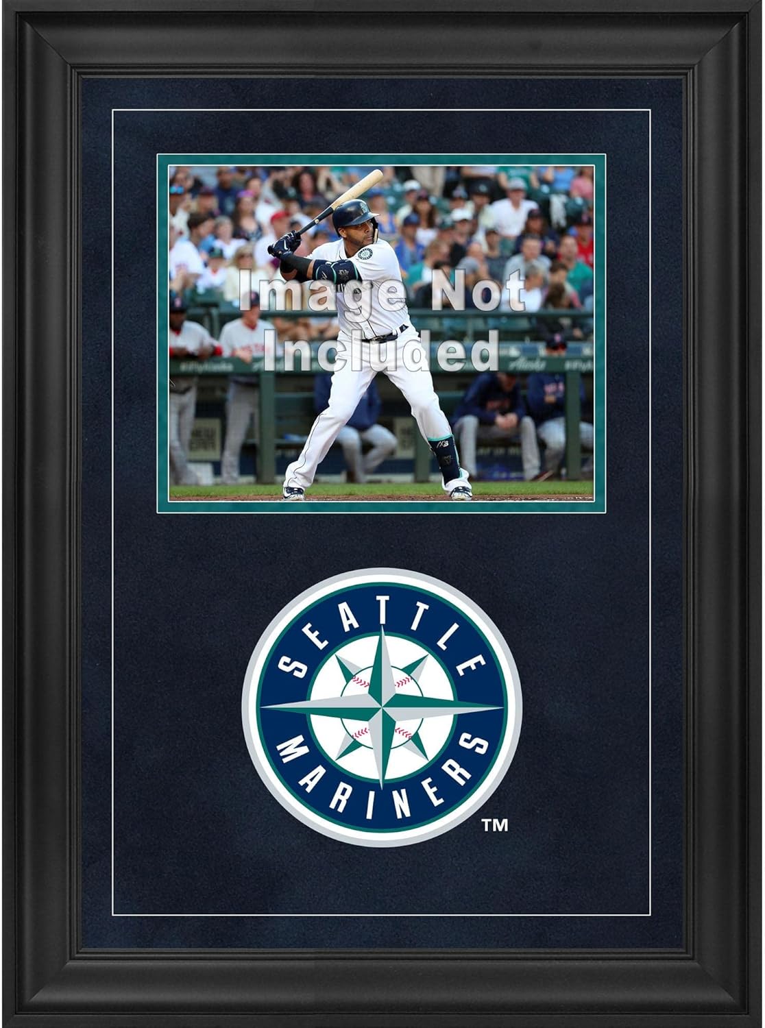 Seattle Mariners Deluxe 8" x 10" Horizontal Photograph Frame with Team Logo - Baseball Other Display Cases