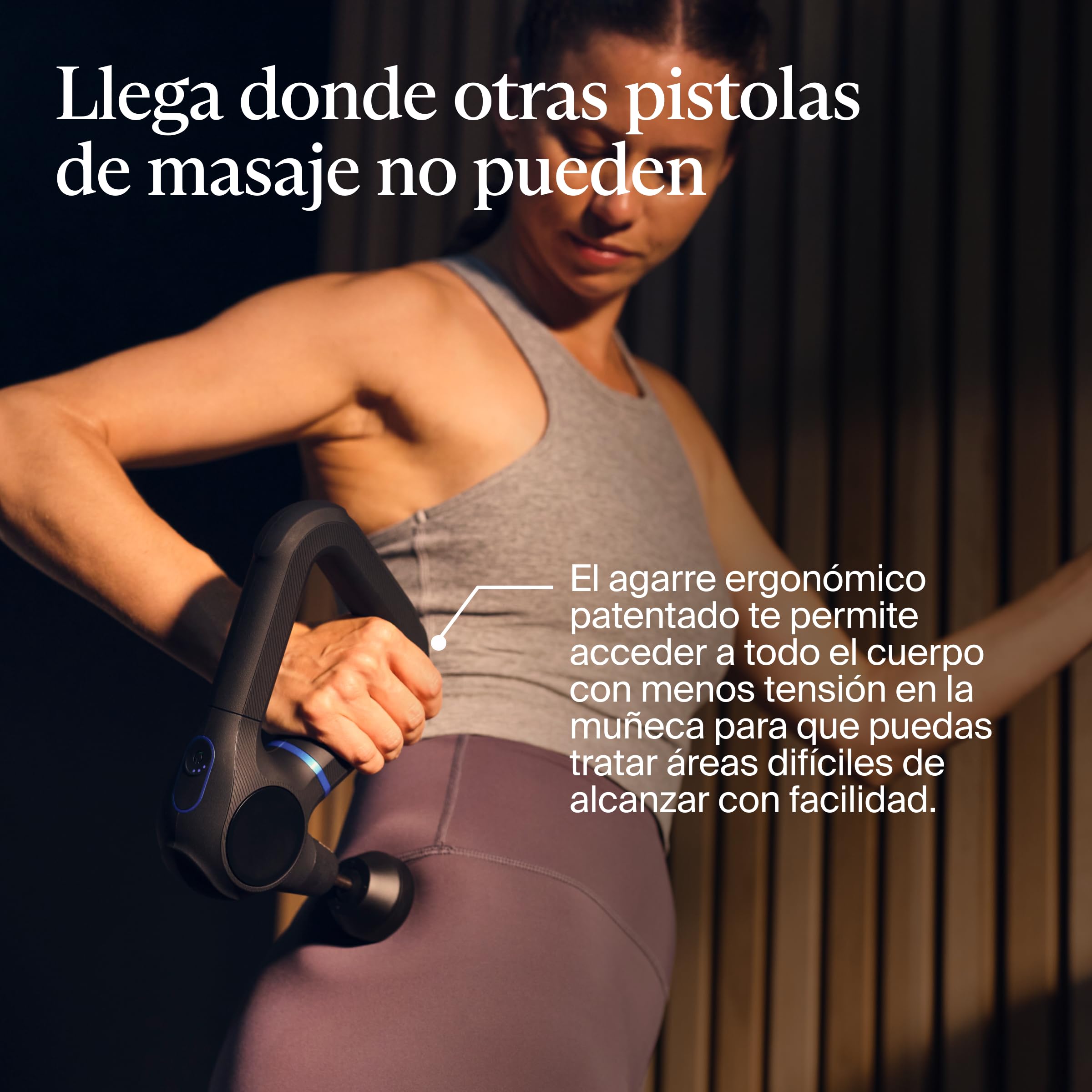 Theragun Prime (6ª generación) de Therabody - Pistola de masaje profunda y potente en un diseño resistente y duradero para una recuperación fiable