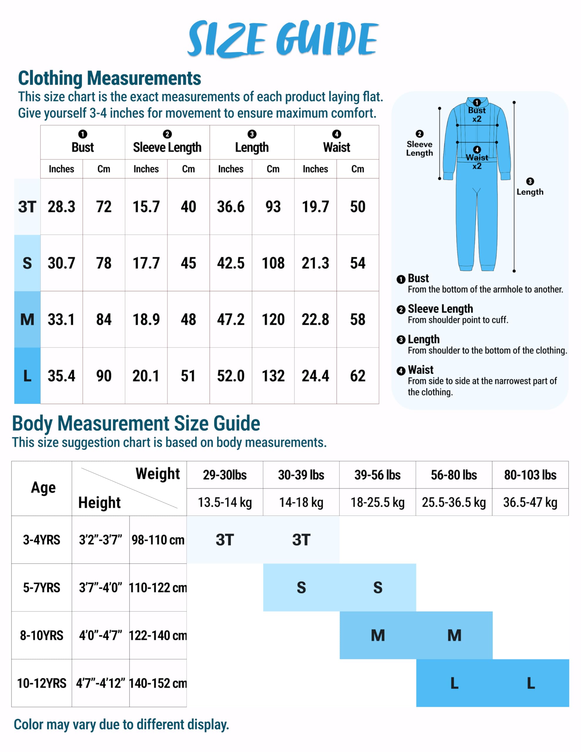 Spooktacular Creations Costume da astronauta di Halloween per bambini, blu, unisex, con casco, tuta da pilota, per costume di Halloween (3T, 3-4 anni)