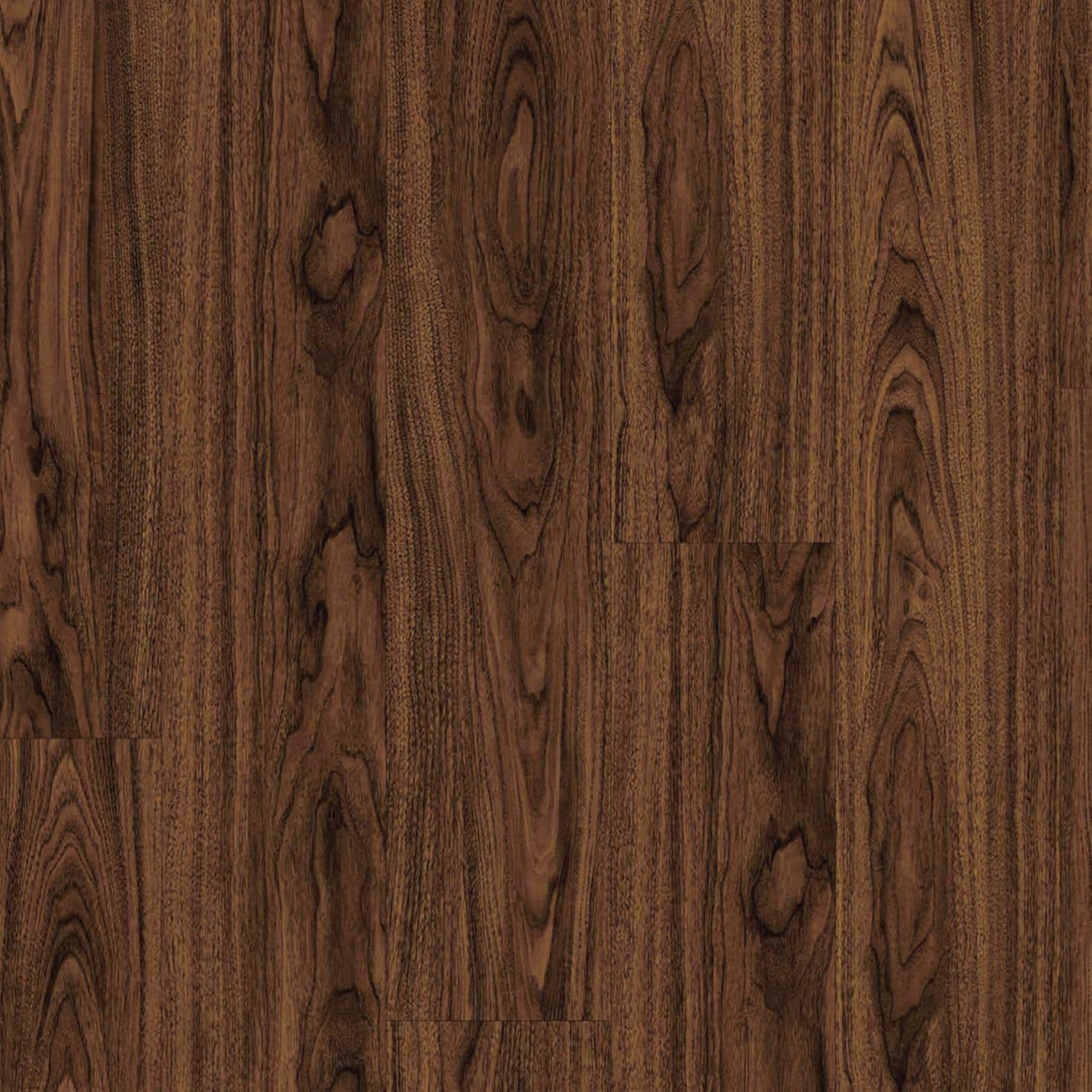 SPC Click Lock Luxury Vinyl Flooring Plank | 21.4 Sq.Ft | Thick 5 mm | Wood Floating LVP Floor Tile| 100% Waterproof |Rigid Core|Use for Indoor/Commercial/Office | (Walnut)