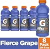 Gatorade Thirst Quencher Sports Drink Bottles - Fierce Grape - 20 oz - Electrolytes for Rehydration (Pack of 12)