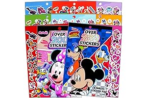 Marvel Avengers & Disney Mickey and Minnie Mouse Sticker Collection (Over 400 Stickers)