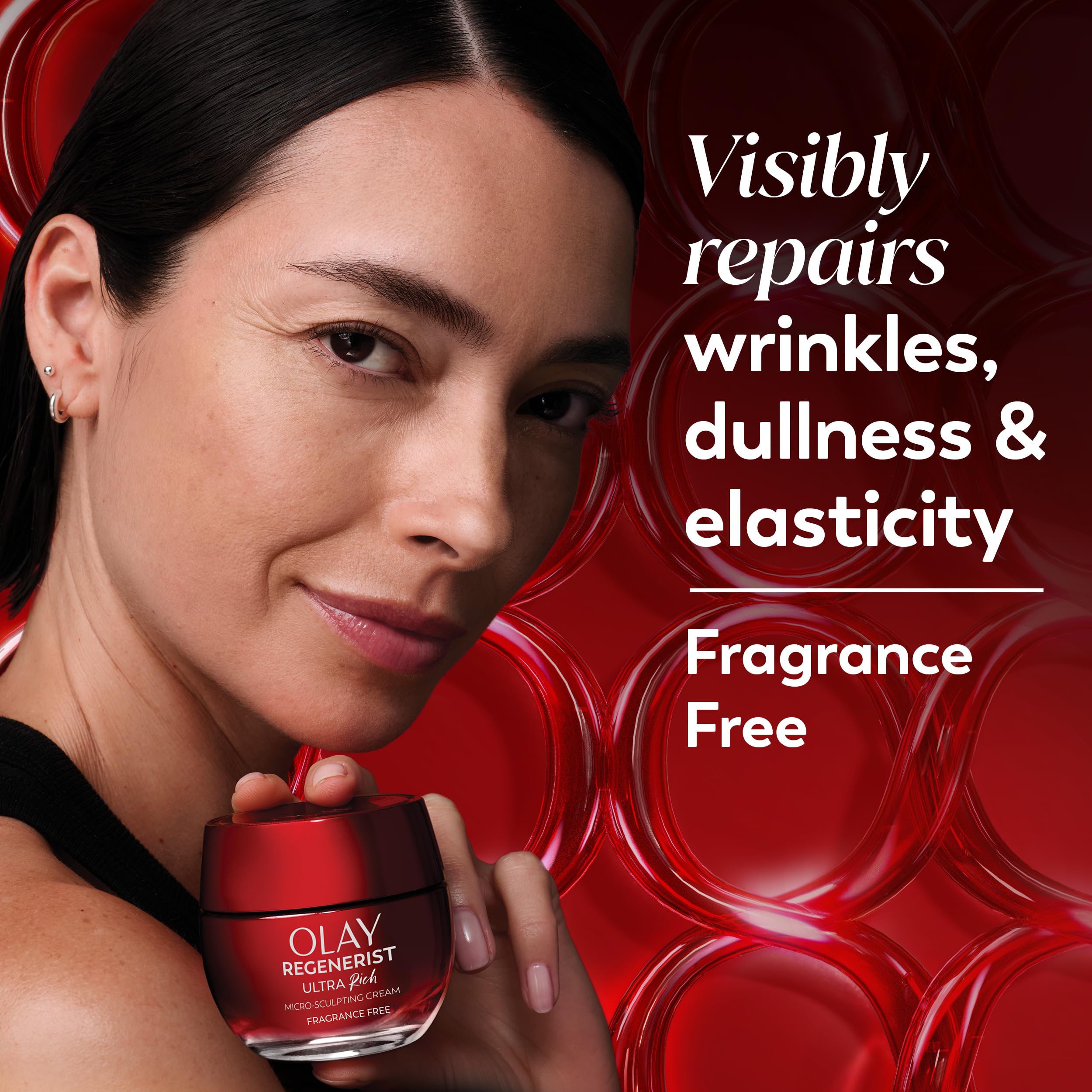 Olay Regenerist Ultra Rich Fragrance-Free Face Moisturizer, 1.7 Oz
