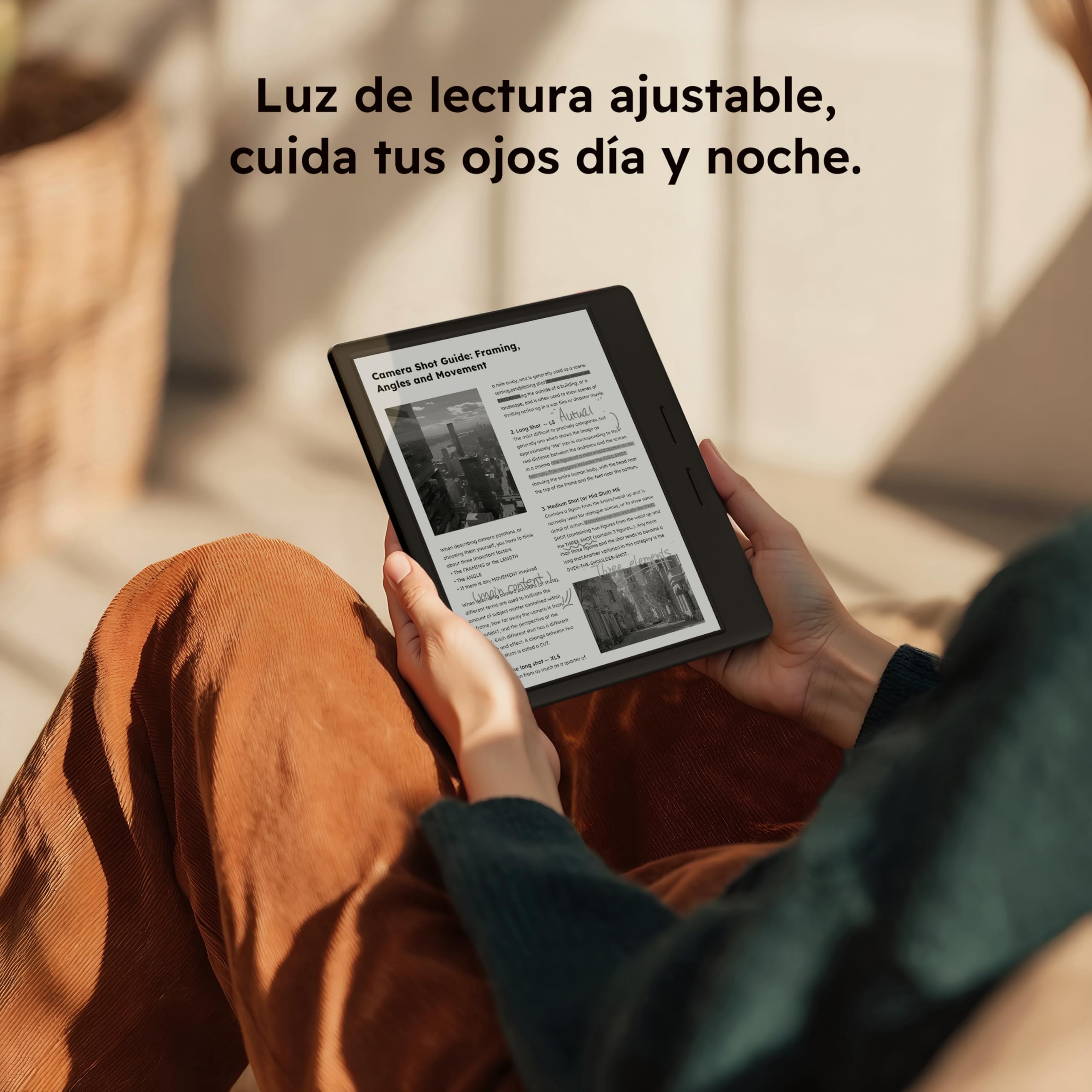 Ocean - Lector de libros electrónicos de 64 GB + 4 GB de 7 pulgadas compatible con escritura a mano, tableta de papel de tinta electrónica de 7 pulgadas con batería de larga duración para leer