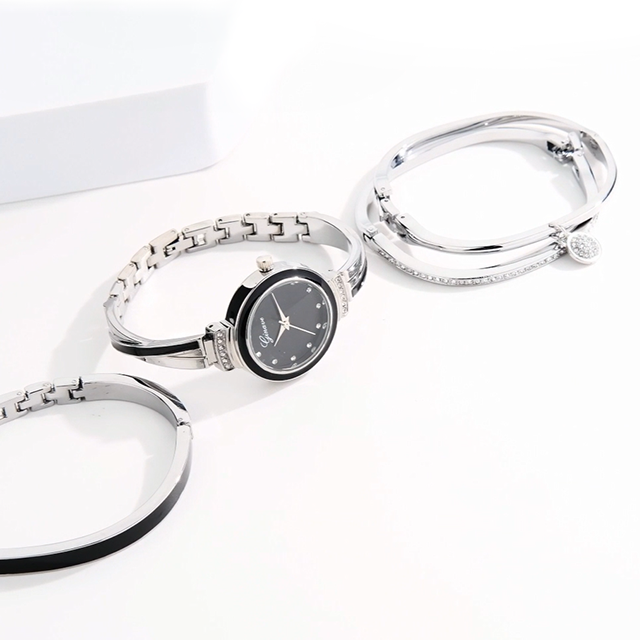 Amazon.com: Avaner Bangle Watch and Bracelet Set, 4 Pcs  display picture 2