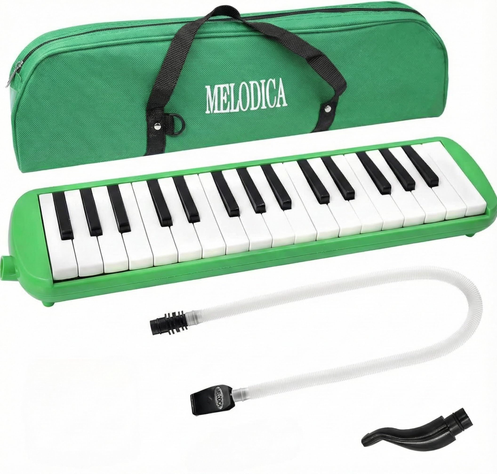 PERLMAN 32-Key Green Melodica - Image 1