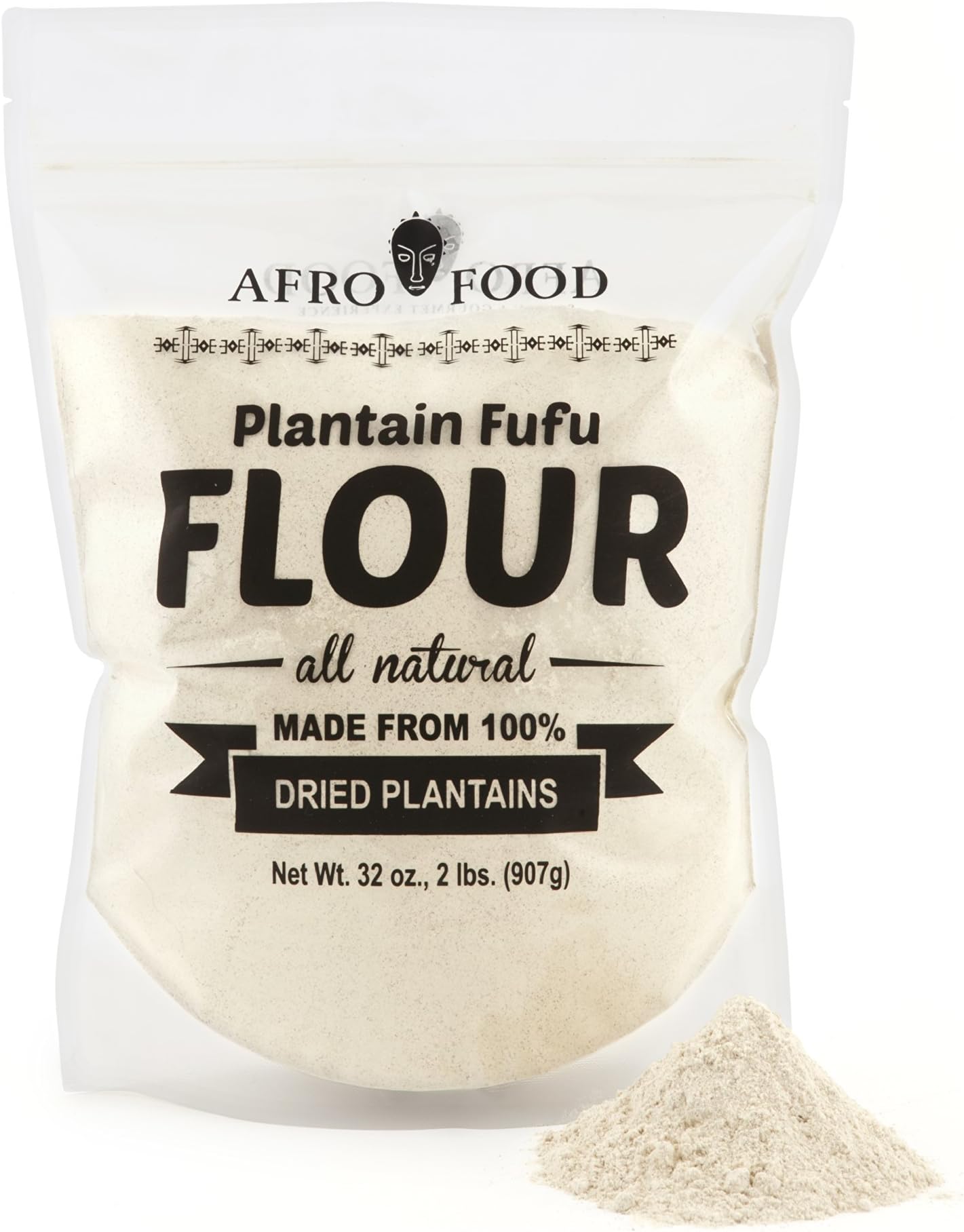 Plantain Fufu Flour (Pack of 3) 6lbs