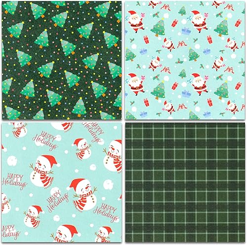 Vista 67 de BLEDS Papel para álbum de recortes, 24 hojas de papel para álbum de recortes de Navidad de 6 x 6 pulgadas, suministros de papel de diario de Navidad