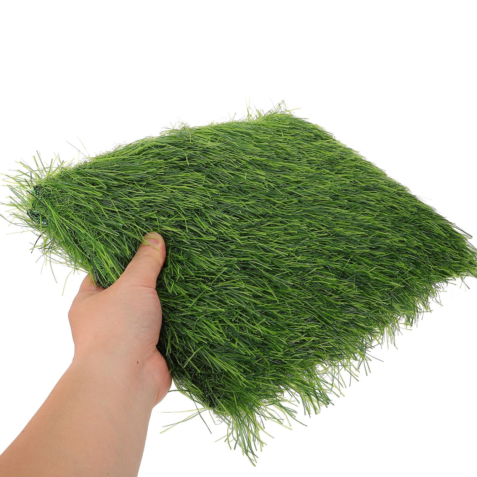 Copertura per Condizionatore D'aria Esterno 28x80cm, Tappetino Fonoassorbente 50mm Prato Sintetico, Protezione Unità Climatizzatore per Uso Domestico e Commerciale