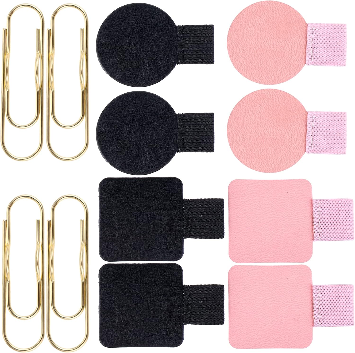 12 Pcs Journal Pen Holder, Pen Clip For Notebook Metal Pen