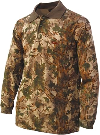 Long Sleeve Polo multi-coloured Natural 