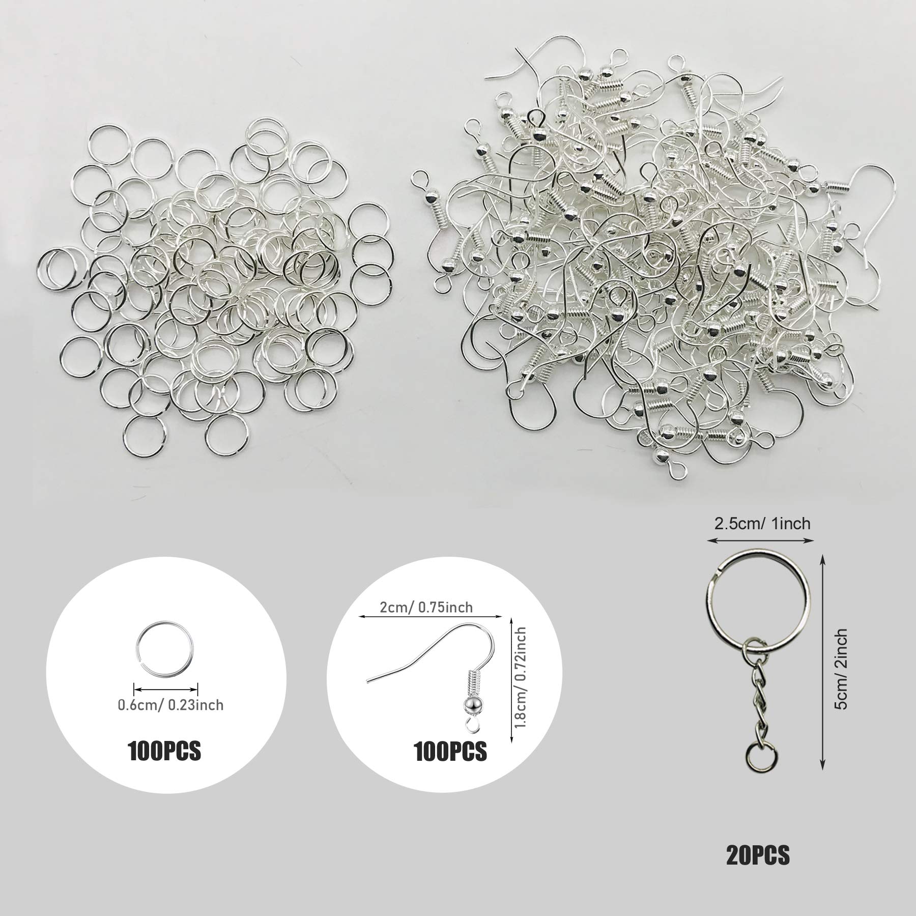 Hifot 68 Pezzi Charm Pendente Caramelle Colorate, Lecca Caramelle Orso Ciondoli Charms in Resina per Orecchini Braccialetto Creazione di Gioielli Fai da Te