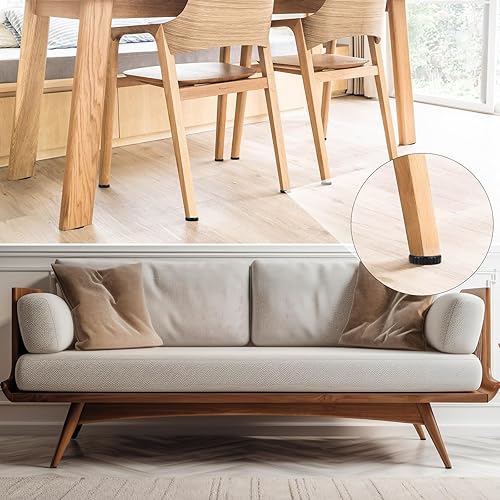 Miniatura 6 de Pies niveladores de muebles con rosca de 14-20, niveladores de muebles ajustables para mesa y silla, pies para taburetes de bar, cama, gabinete,