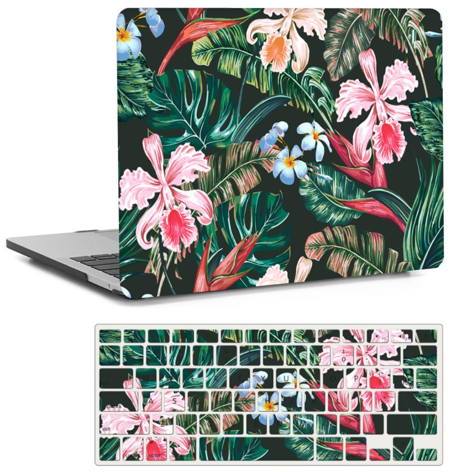 Protector MacBook Pro 13 A1278 con carcasa rígida de plástico y salva teclado para modelos 2009-2012 8