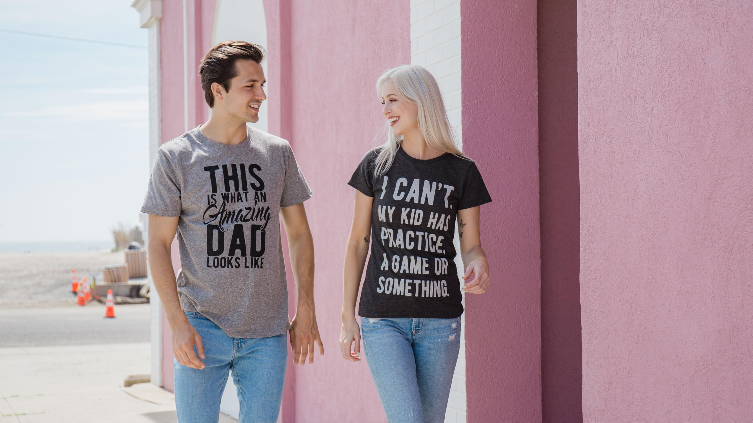Crazy Dog Tshirts - Mens This Is What An Amazing Dad Looks Like T Shirt Funny Fathers Day Cool tee - Camiseta Divertidas