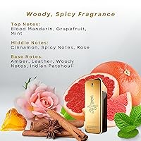 Vista 3 de Paco Rabanne Perfume para hombre, variedad, 4 piezas, mini set de regalo