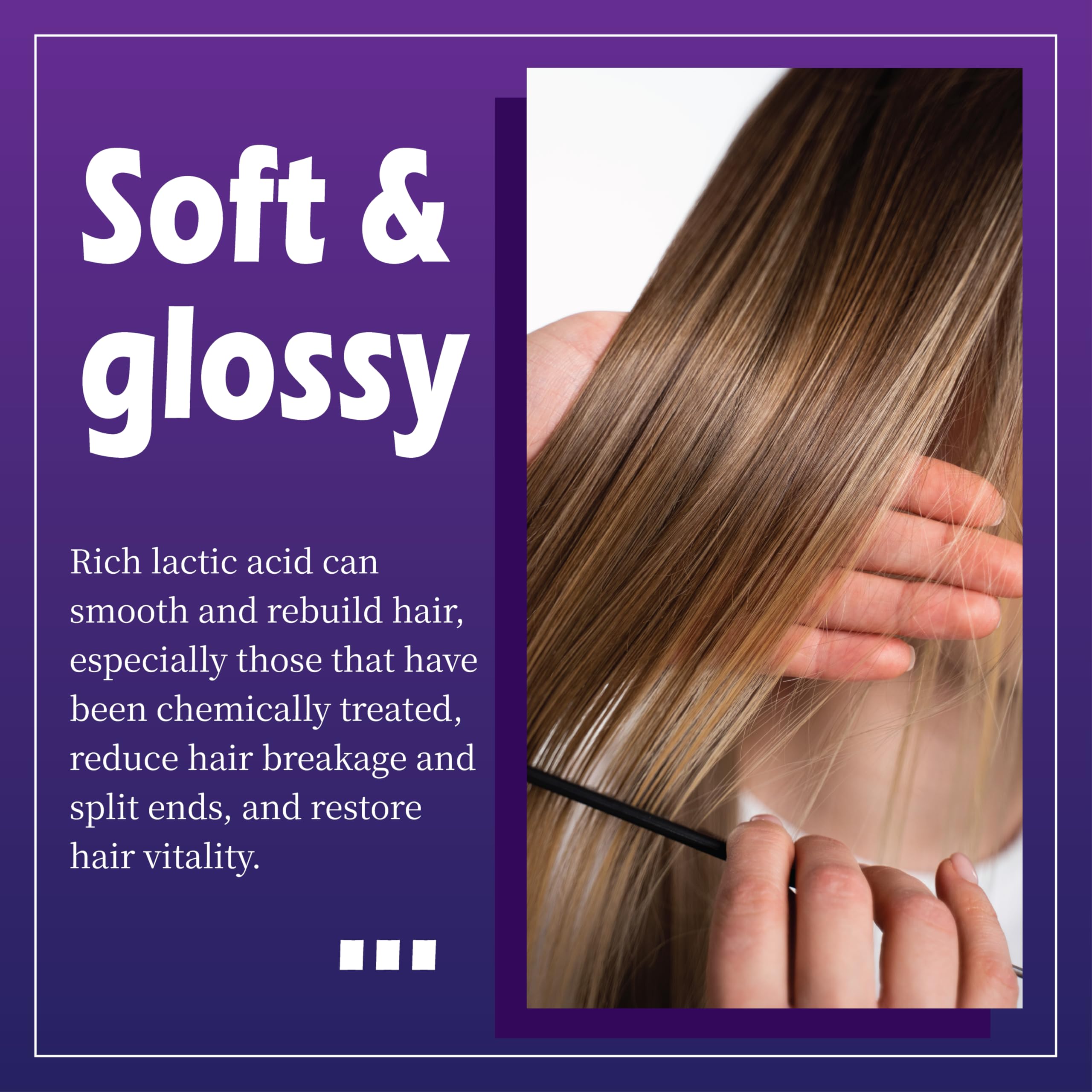 Alisado – Hair Smoothing Cream | Keratin Treatment for Frizz Control & Natural Silkiness | Restores Shine & Manageability - 1PC