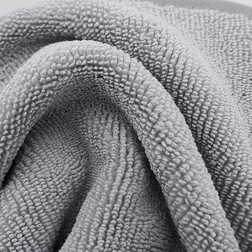 Miniatura 5 de Polyte Desmaquillante de microfibra hipoalergénica premium y paño de limpieza facial, 8 x 8 pulgadas, paquete de 12 (rosa)