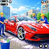 究極のワークショップ Asmr 洗車ゲーム 3D - メカニックガレージサービスシミュレーター: モトカー修理 2026