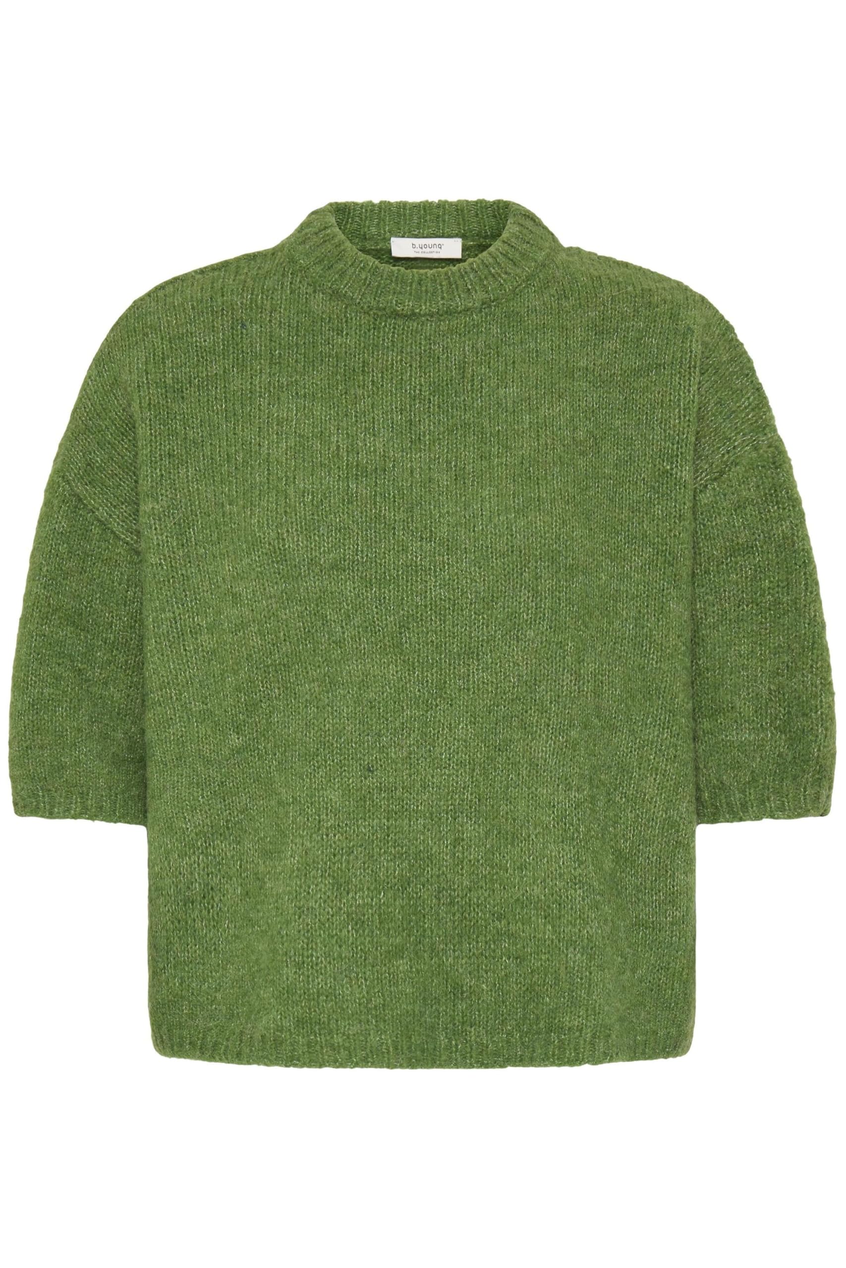 b.young Damen Strickpullover halbarm BYOTIA 3/4 Ärmel