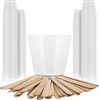 Vista 7 de Pouring Masters Paquete de 12 tapas de vaso mezclador para tazas medidoras graduadas de plástico de 12 onzas (11.8 fl oz), parte superior de sello