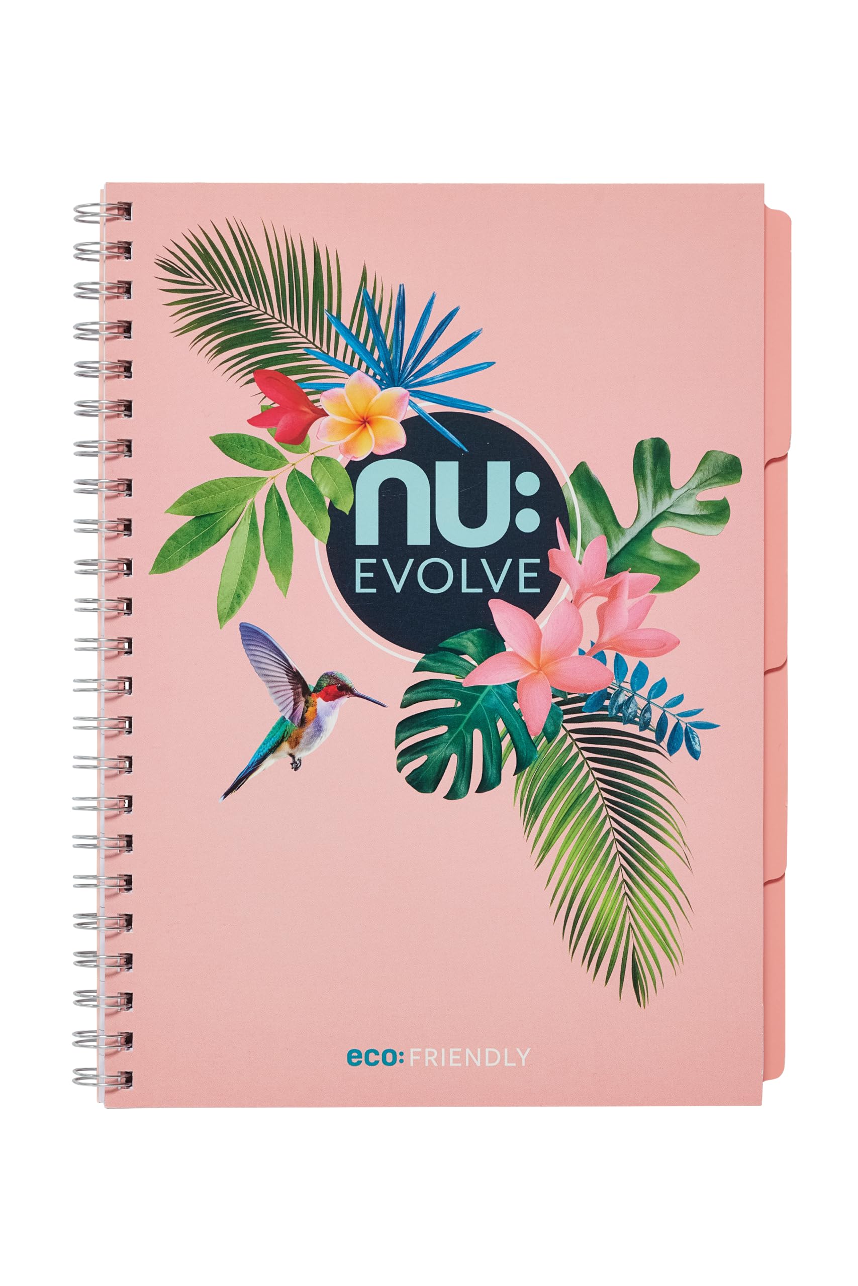 nu: A4 Pink Recycled Project Book