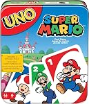 Mattel Games UNO Super Mario Card Game for Kids, Adults, Families & Game Nights, Themed Deck & Special Rule for 2 to 10 Players