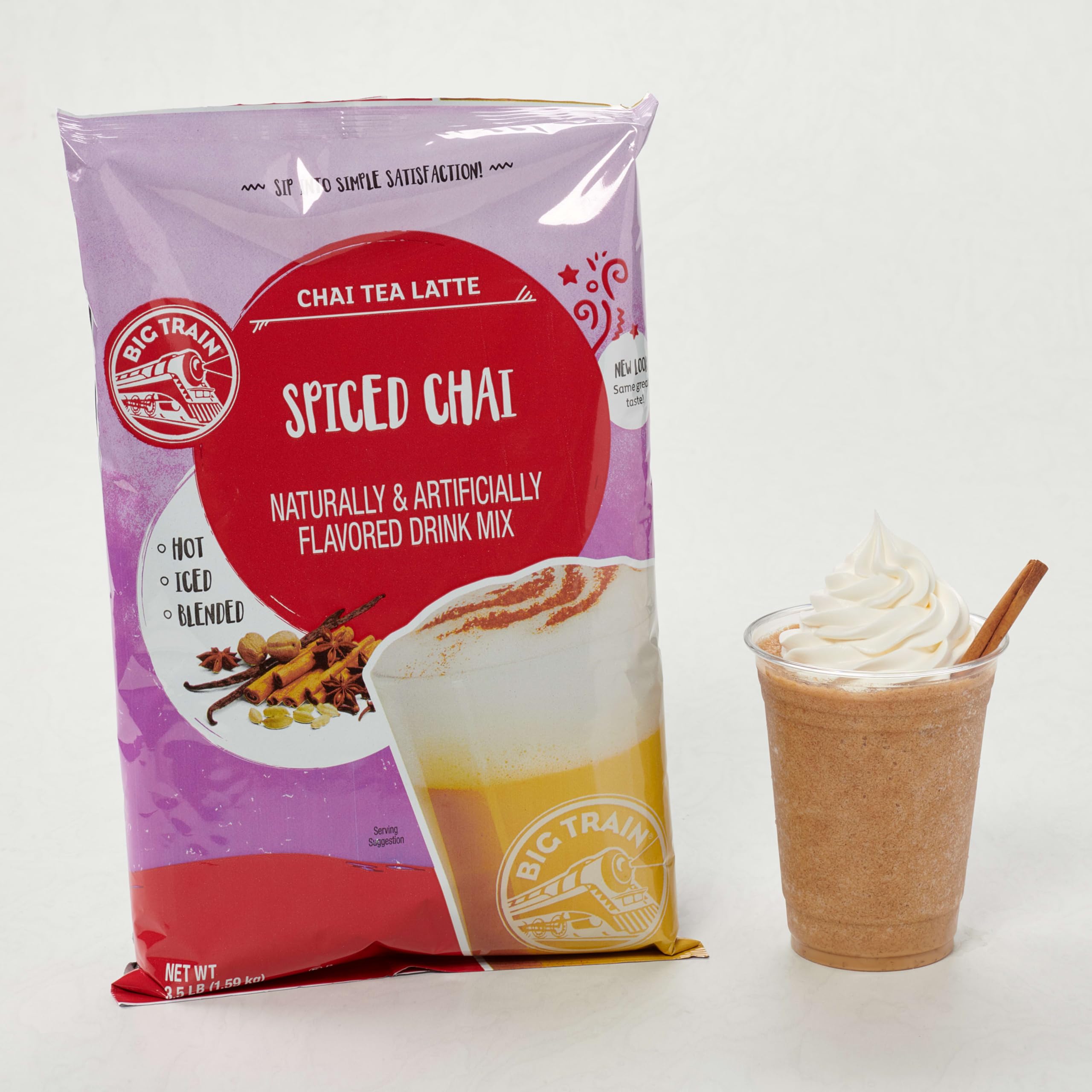Big Train Chai Tea, Spiced, 3.5 lb bulk