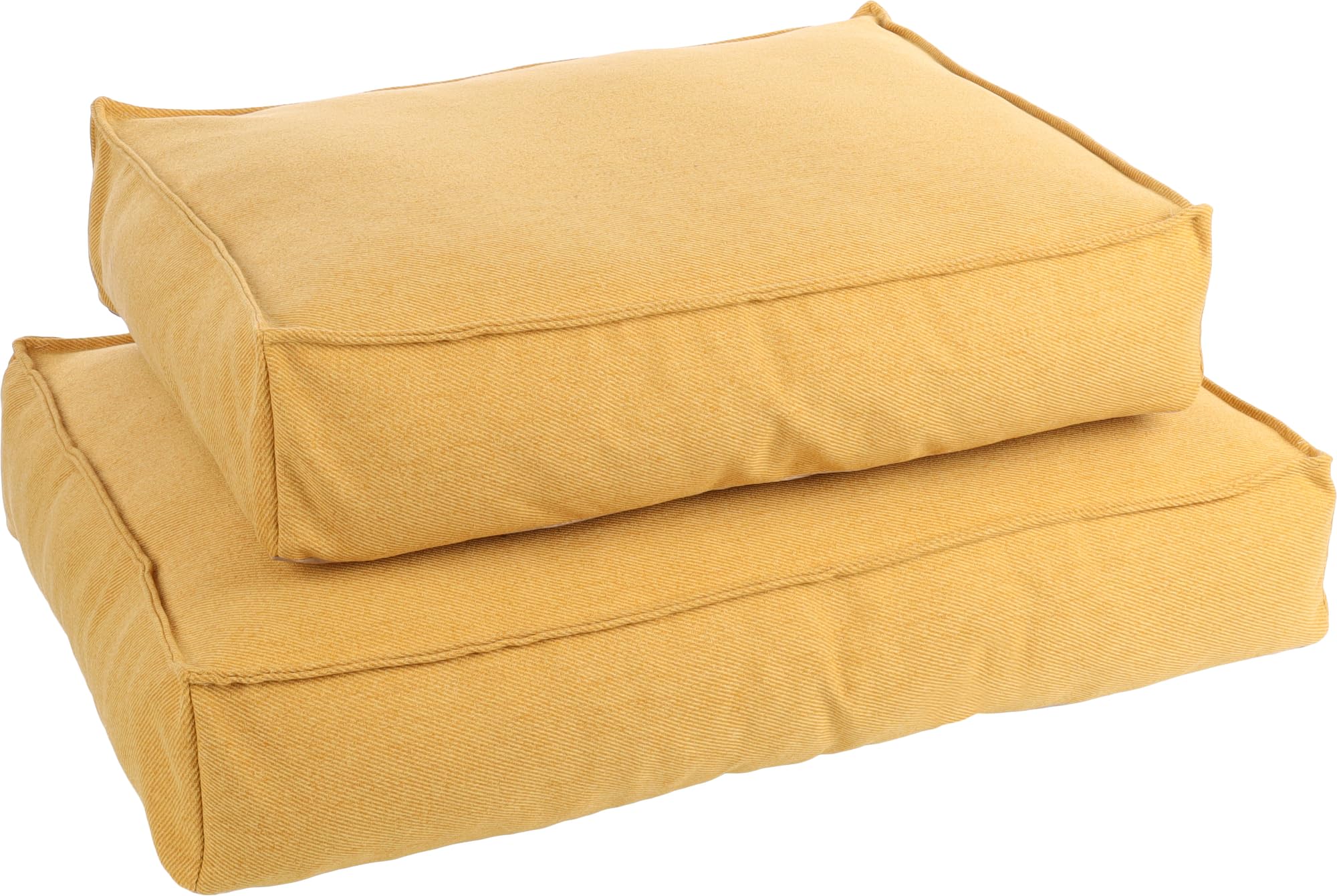FLAMINGO Coussin orthopédique Baldar Jaune - 80x60x18cm - Forme Ergonomique pour Un Sommeil réparateur - Complément Parfait du lit Baldar !