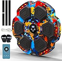 Vista 10 de Music Boxing Machine, Smart Music Punching Machine for Adults Kids, Bluetooth Music Sync, Wall-Mounted Workout/Training Equipment with Boxing