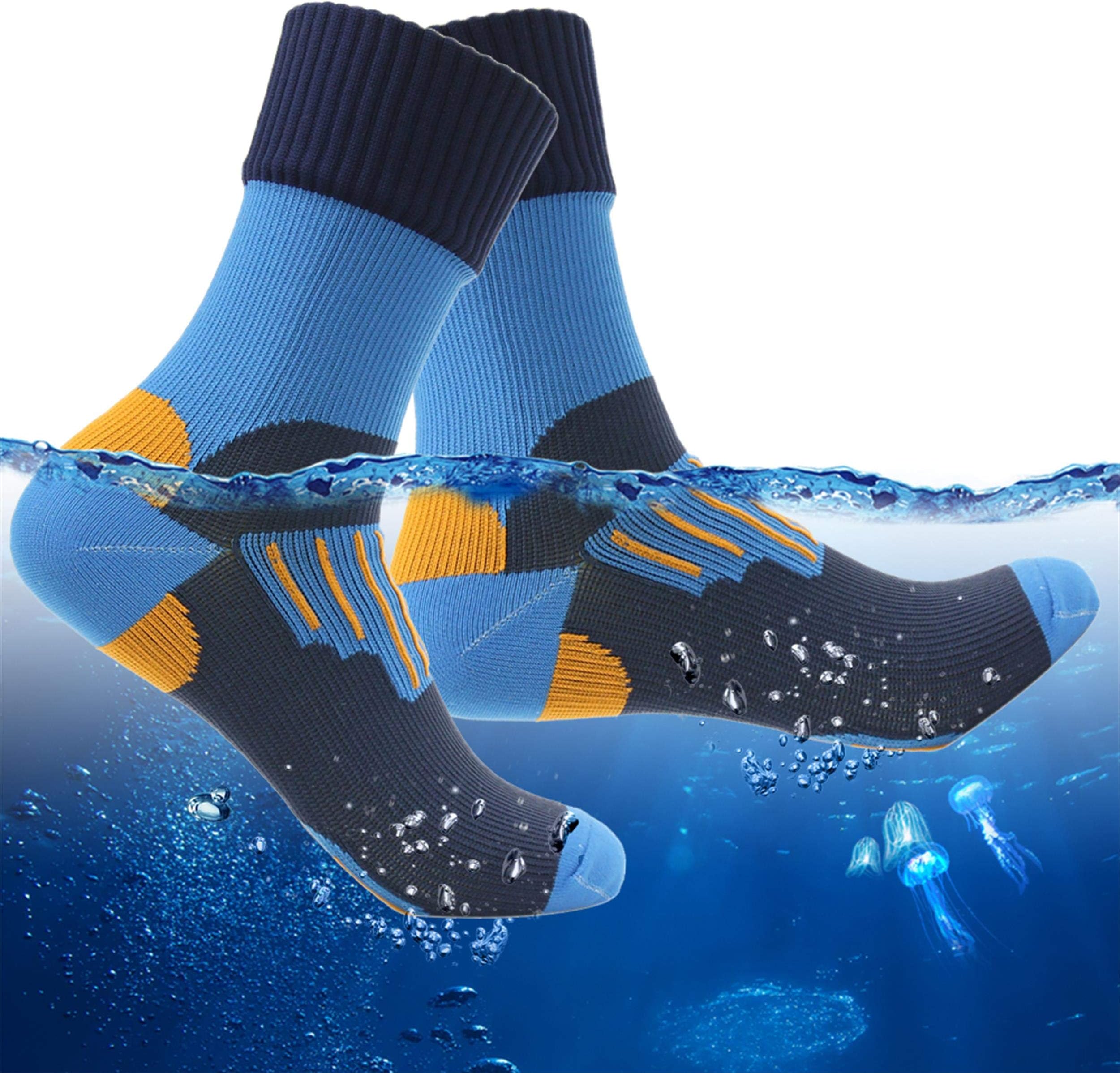 Waterproof Minimalist Barefoot Sock Shoes for Women and Men, Lightweight Water Shoes with Wide Toe Box