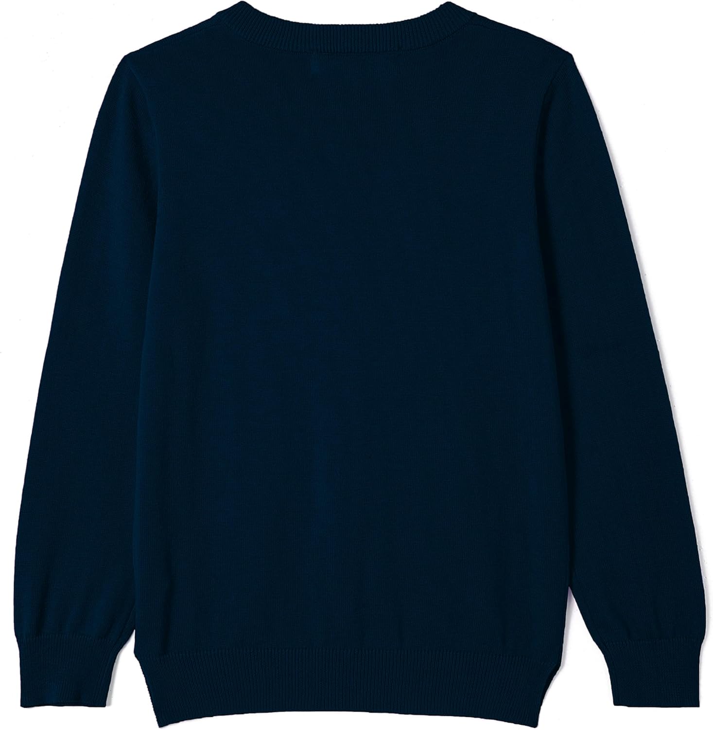 Girls' Cardigan Sweater [Cute Petal Buttons] Cotton Long Sleeve Crewneck Uniform Sweater for 5-14 Years Girls - Image 7