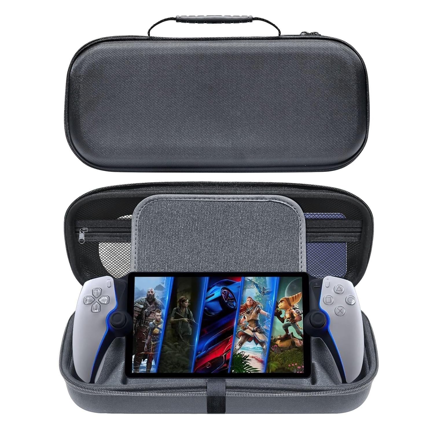 Portable Carrying Case Hard Shell Storage Bag for Sony PlayStation Portal Shockproof Organizer Protective Case Carry Case Travel Bag