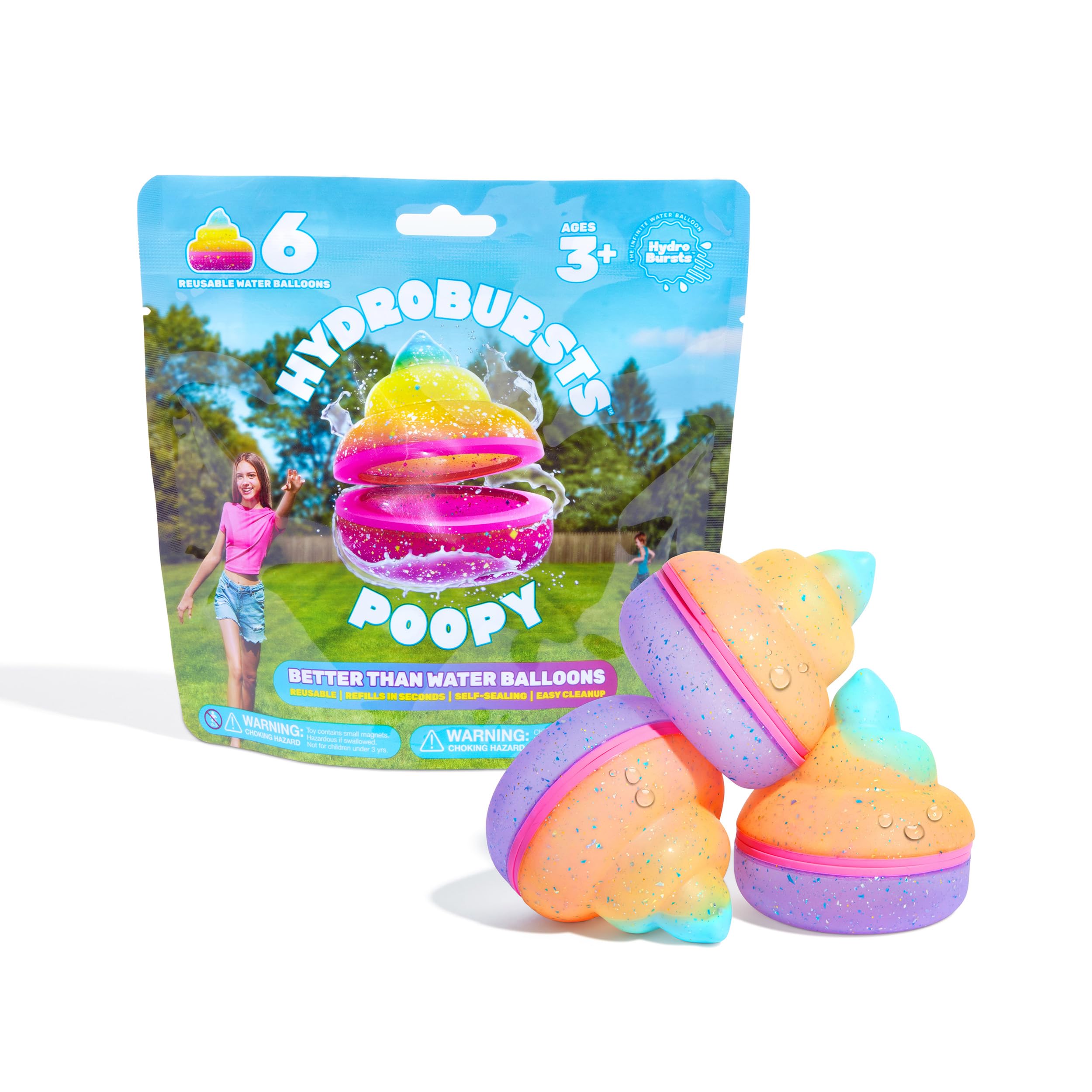 Hydroburst 6-Pack Reusable Water Balloons