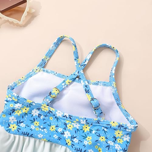 Miniatura 4 de Bebé Niña Sandía Traje De Baño Dinosaurio Limón Sin Espalda Traje De Baño Infantil Halter